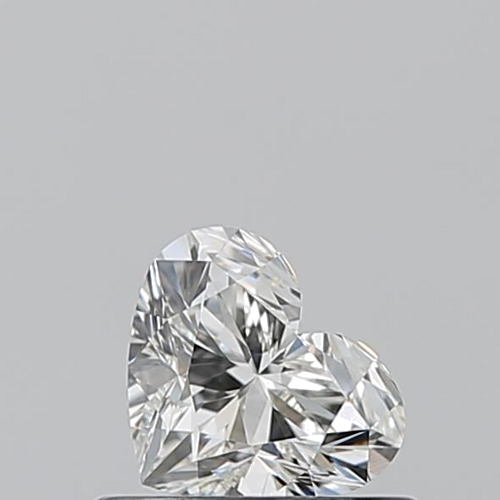 0.5 carat I-VVS2 Natūralus Heart Deimantas (1)