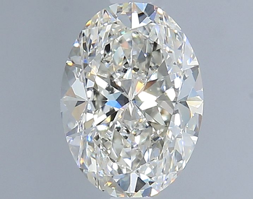 1.0 carat H-SI1 Natūralus Oval Deimantas (1)