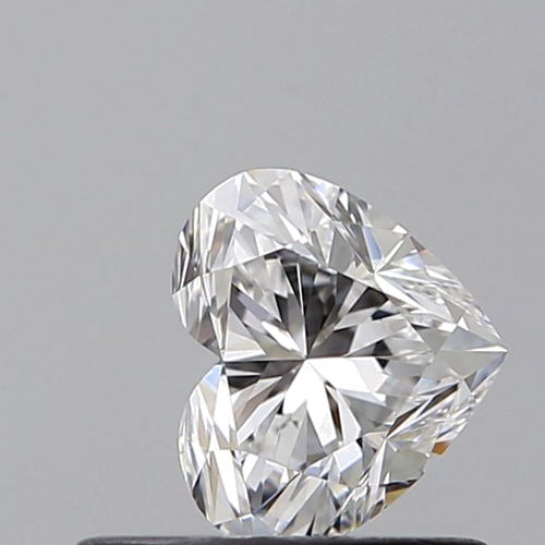 0.51 carat D-VS2 Natūralus Heart Deimantas (1)