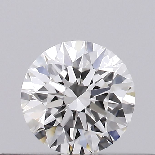 0.22 carat F-VVS2 Excellent cut Natūralus Round Deimantas (1)