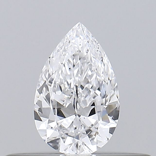 0.24 carat D-SI1 Natūralus Pear Deimantas (1)
