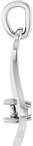Pakabukas „Solitaire“ 925 Sidabro Round 3mm (3)