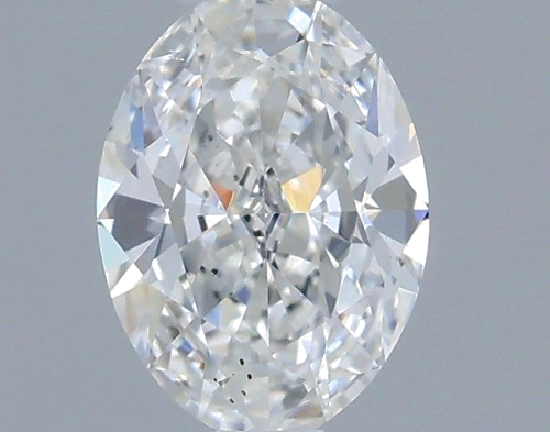 0.3 carat F-SI1 Natūralus Oval Deimantas (1)