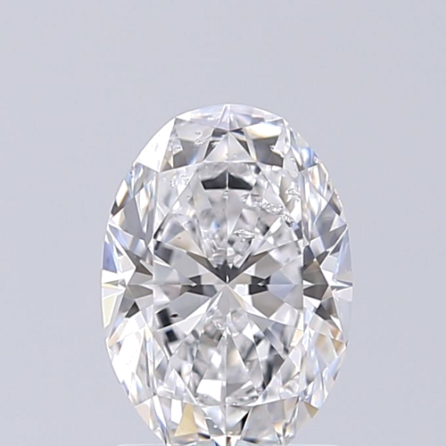 1.29 carat D-SI2 Natūralus Oval Deimantas (1)