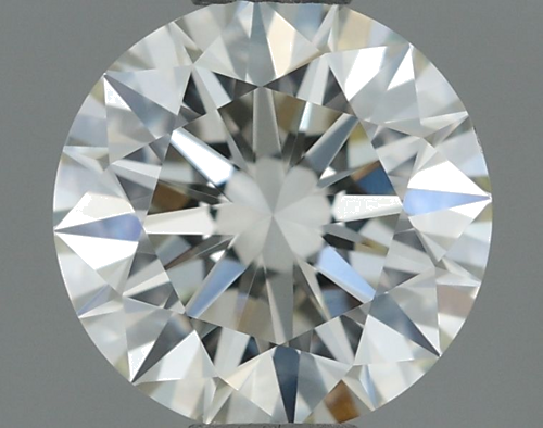 0.6 carat K-VVS2 Excellent cut Natūralus Round Deimantas (1)