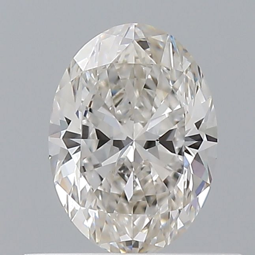 0.5 carat H-VS1 Natūralus Oval Deimantas (1)