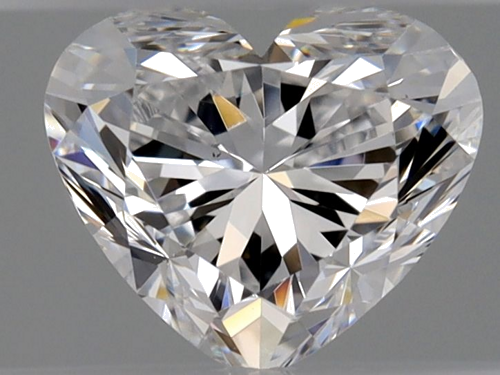 0.7 carat D-VS2 Natūralus Heart Deimantas (1)