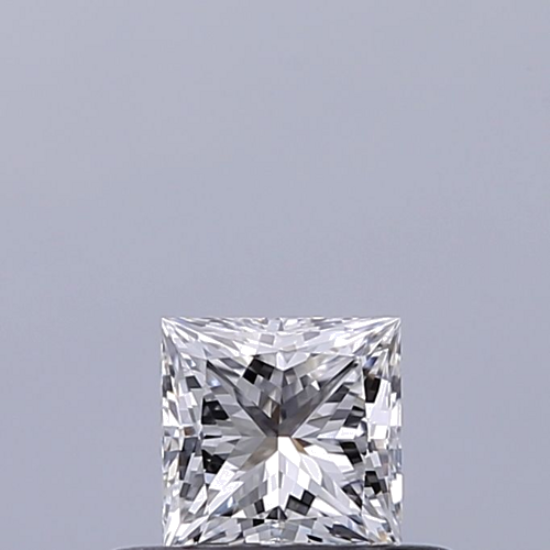 0.33 carat D-VVS2 Natūralus Princess Deimantas (1)