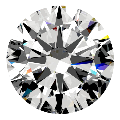0.3 carat E-SI1 Very Good cut Natūralus Round Deimantas (1)