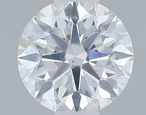 0.38 carat E-SI2 Excellent cut Natūralus Round Deimantas (1)