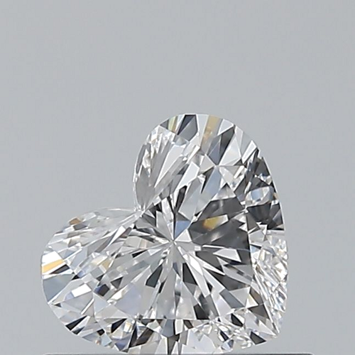 0.5 carat E-VVS2 Natūralus Heart Deimantas (1)