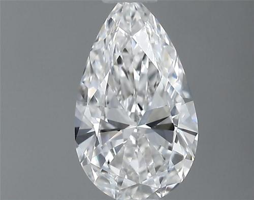 0.3 carat E-VVS2 Natūralus Pear Deimantas (1)