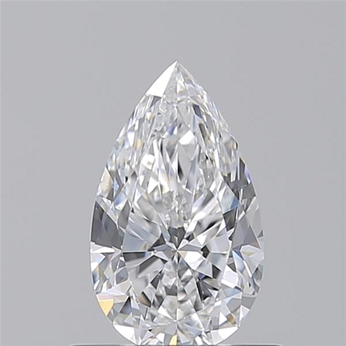 0.7 carat D-VS2 Natūralus Pear Deimantas (1)