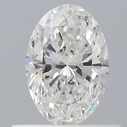 0.5 carat E-VS2 Natūralus Oval Deimantas (1)