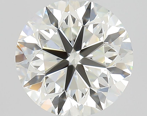 0.5 carat I-VVS1 Very Good cut Natūralus Round Deimantas (1)