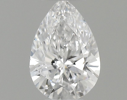 0.23 carat D-VS2 Natūralus Pear Deimantas (1)