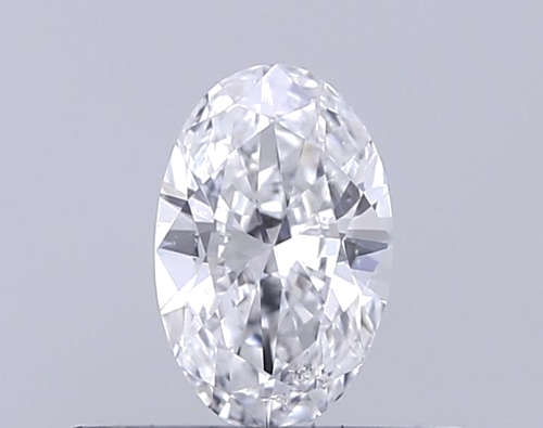 0.3 carat D-SI2 Natūralus Oval Deimantas (1)