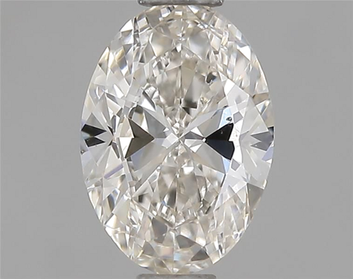 0.6 carat I-VS1 Natūralus Oval Deimantas (1)