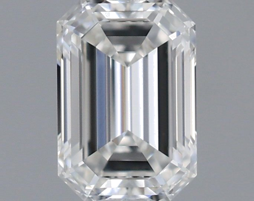 0.42 carat F-VVS1 Natūralus Emerald Deimantas (1)