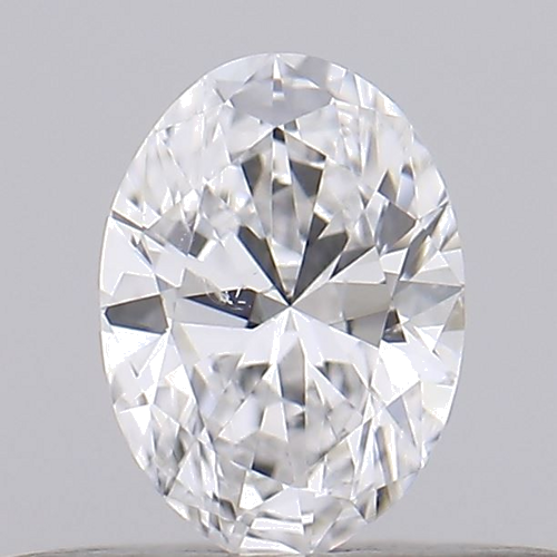 0.2 carat D-SI1 Natūralus Oval Deimantas (1)
