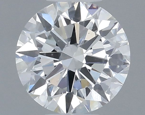 0.59 carat F-SI1 Excellent cut Natūralus Round Deimantas (1)
