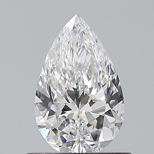 0.7 carat E-VVS2 Natūralus Pear Deimantas (1)