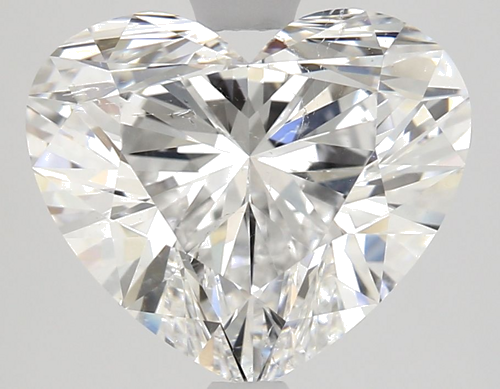 2.72 carat E-SI2 Natūralus Heart Deimantas (1)