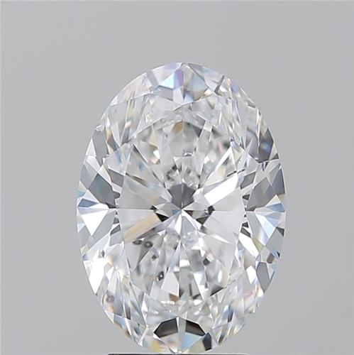 4.03 carat D-SI1 Natūralus Oval Deimantas (1)