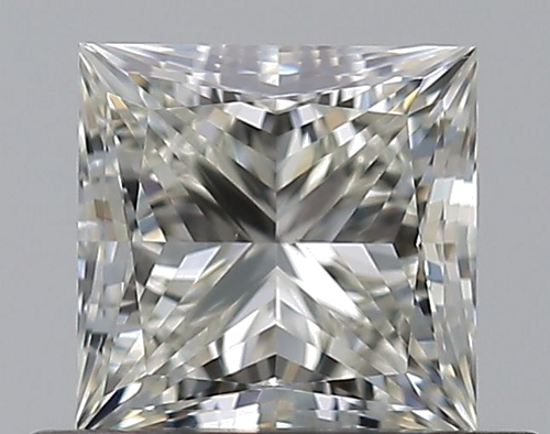 0.61 carat J-VS1 Natūralus Princess Deimantas (1)