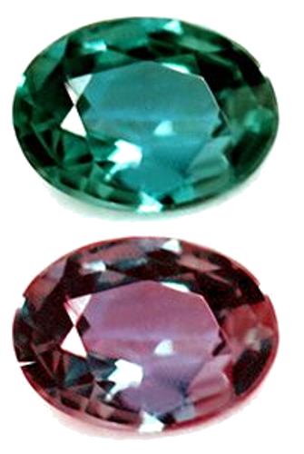 0.13 carat GREEN Oval Alexandrite (1)