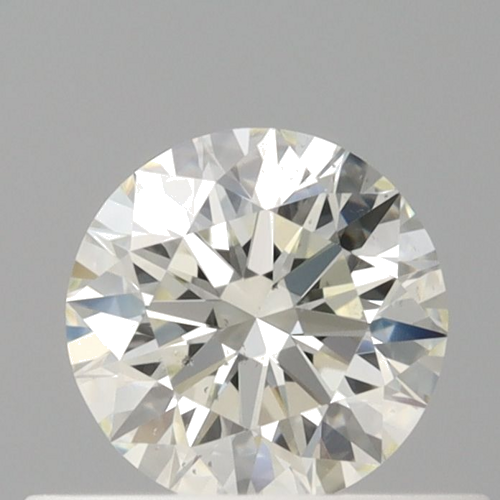 0.44 carat F-VVS1 Excellent cut Natūralus Round Deimantas (1)