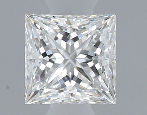 0.3 carat F-SI1 Natūralus Princess Deimantas (1)