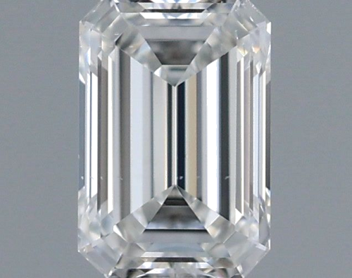 0.33 carat F-SI1 Natūralus Emerald Deimantas (1)