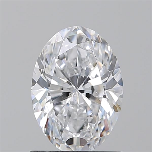 1.2 carat D-SI2 Natūralus Oval Deimantas (1)