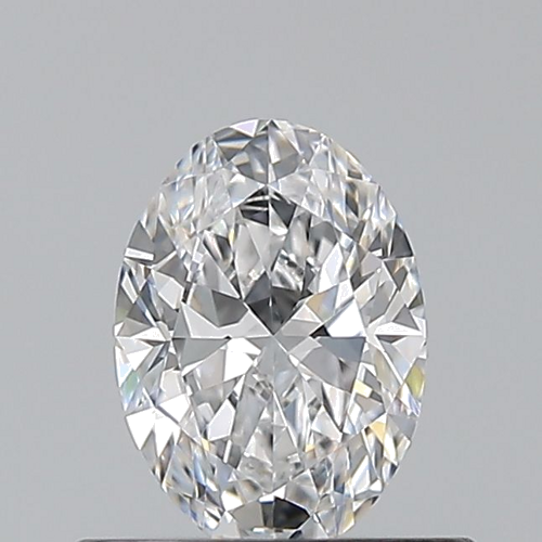 0.5 carat D-VS1 Natūralus Oval Deimantas (1)