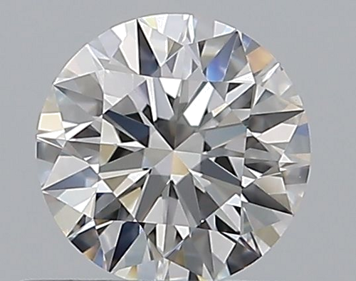 0.55 carat F-VVS1 Excellent cut Natūralus Round Deimantas (1)