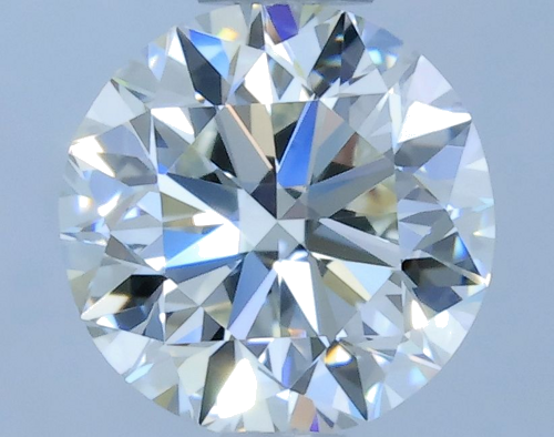 0.5 carat J-VVS2 Very Good cut Natūralus Round Deimantas (1)