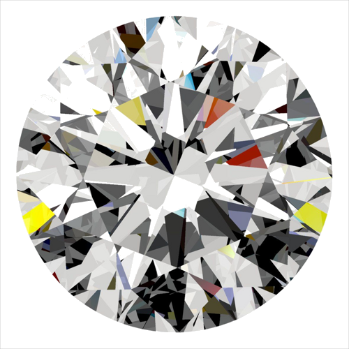 0.31 carat F-VS1 Excellent cut Natūralus Round Deimantas (1)