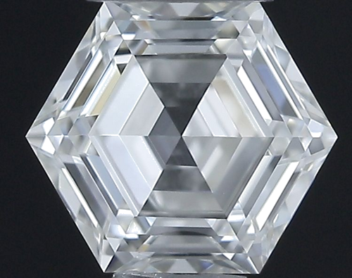 0.57 carat G-VVS2 Natūralus Hexagonal Deimantas (1)