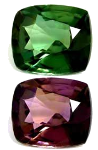 0.67 carat GREEN Cushion Alexandrite (1)