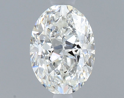 0.5 carat G-VS2 Natūralus Oval Deimantas (1)