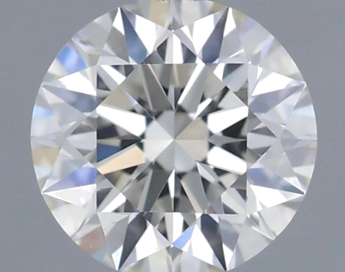0.45 carat J-VVS1 Excellent cut Natūralus Round Deimantas (1)
