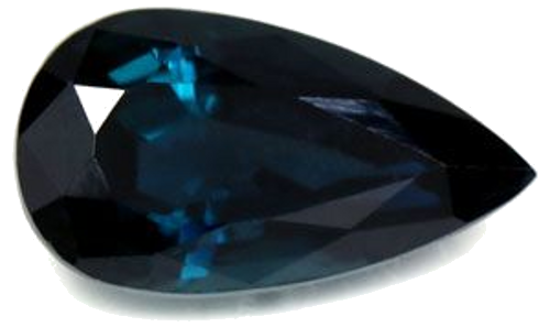 1.68 carat BLUE Pear Safyras (1)