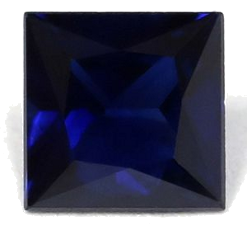 0.54 carat BLUE Square Safyras (1)