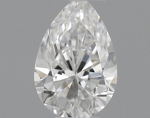 0.22 carat D-VVS2 Natūralus Pear Deimantas (1)