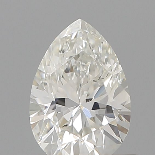 0.53 carat H-SI2 Natūralus Pear Deimantas (1)
