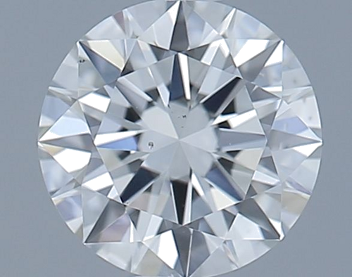 0.51 carat F-SI1 Excellent cut Natūralus Round Deimantas (1)