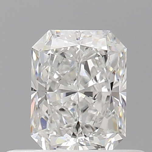 0.5 carat F-VVS1 Natūralus Radiant Deimantas (1)