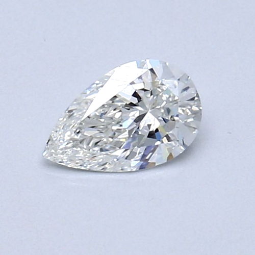 0.35 carat G-VVS2 Natūralus Pear Deimantas (1)
