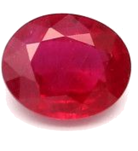 0.52 carat RED BRILLIANTSTEP cut Oval Rubinas (1)